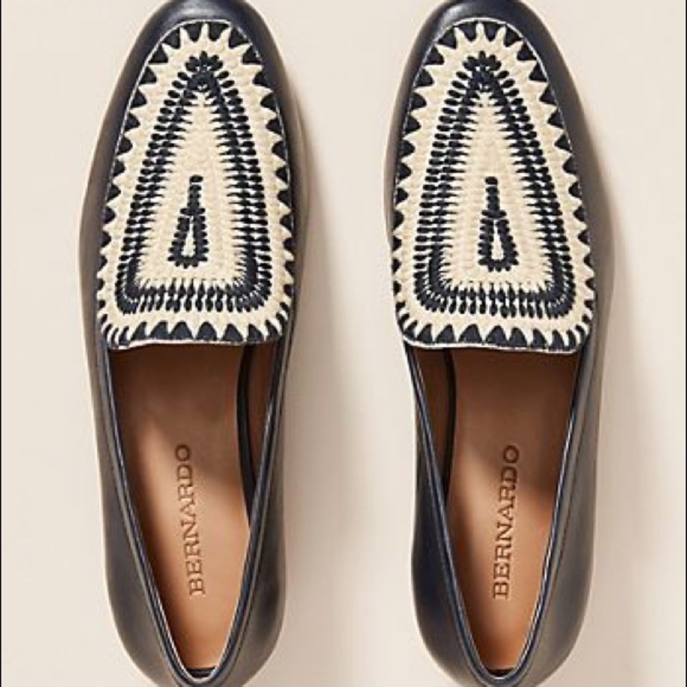 Bernardo Jace Embroidered Loafer